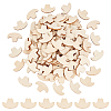 160Pcs Unfinished Wooden Pieces WOOD-BC0001-31B-1