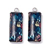 Bohemian Style Glass Pendants STAS-E170-01P-08-2