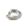 Brass Micro Pave Cubic Zirconia Pendants LS-KK-M321-01B-P-2