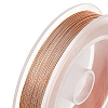 BENECREAT 3 Strands Copper Craft Wire CWIR-BC0008-0.3mm-R-5