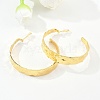 Brass Stud Earrings EJEW-F273-10G-5