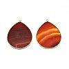 Natural Carnelian Pendants G-E526-01A-2