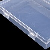 (Defective Closeout Sale: Scratched) Transparent Plastic Box CON-XCP0002-33-4