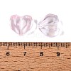 Baking Paint Transparent Glass Beads DGLA-N022-02H-4