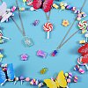 80Pcs 40 Style Polymer Clay & Resin Pendants RESI-SZ0001-41-7