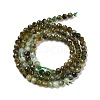 Natural Green Tourmaline Beads Strands G-B088-C07-03-3