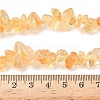 Natural Citrine(Heated) Beads Strands G-K400-A01-8x10-5