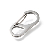 304 Stainless Steel Keychain Clasps STAS-U051-02A-P-2