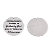 Non-Tarnish 201 Stainless Steel Pendants STAS-T064-38P-8-1