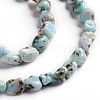 Natural Larimar Beads Strands G-D0002-B38-3