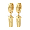 Rack Plating Brass Hoop Earrings EJEW-B062-46G-1