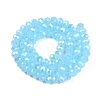 Electroplate Glass Beads Strands EGLA-A044-J6mm-A04-3