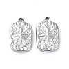 Non-Tarnish 304 Stainless Steel Pendants STAS-P324-27P-2