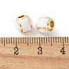 Brass Enamel Beads KK-P294-37G-03-2