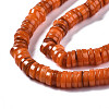 Natural Freshwater Shell Beads Strands X-SHEL-Q024-001G-3