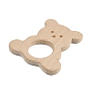 Natural Beech Wooden Baby Teething Toys WOOD-U003-14-2