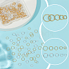 300Pcs 10 Styles Brass Open Jump Rings KK-WR0001-45-4