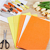 20 Sheets 5 Colors Square Felt Fabric DIY-CY0003-35B-4