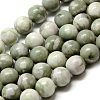 Natural Peace Jade Beads Strands G-Q462-50-8mm-4