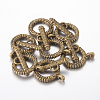 Tibetan Style Zinc Alloy Toggle Clasps LS-MLF0211Y-NF-2