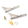 304 Stainless Steel Folding Shelf Brackets SW-TAC0001-12P-1