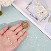 500Pcs 2 Colors Brass Chip Solder AJEW-BBC0002-84-3