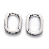 Tarnish Resistant 304 Stainless Steel Huggie Hoop Earrings STAS-H156-11B-P-2