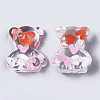 Transparent Resin Cabochons CRES-N022-63-C01-1