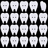 60Pcs Acrylic Buttons BUTT-PH0001-59B-01-1