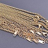 2.5mm Unisex 304 Stainless Steel Box Chains Necklaces CY6763-2-1