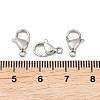 Tarnish Resistant 316 Surgical Stainless Steel Lobster Claw Clasps X-STAS-316-FL12A-5