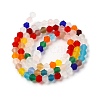 Imitate Austrian Crystal Frosted Glass Beads Strands LS-EGLA-A039-T3mm-MD29-2