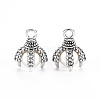 Tibetan Style Alloy Charms PALLOY-S120-249C-RS-2