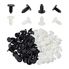 AHADEMAKER 100Pcs 2 Colors Nylon Gauge Rivets FIND-GA0002-52-1