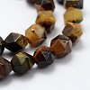 Natural Tiger Eye Beads Strands G-K184-03-3