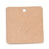 Blank Kraft Paper Broochs Display Cards X1-CDIS-G005-08-1