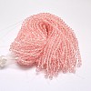 Imitate Austrian Crystal Bicone Glass Beads Strands LS-GLAA-F029-4x4mm-15-3