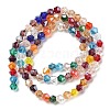 Transparent Electroplate Glass Beads Strands LS-GLAA-F029-2mm-C29-2