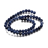 Natural Sodalite Beads Strands G-E110-8mm-3-3