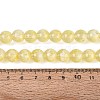Transparent Half Spray Painted Glass Beads Strands LS-GLAA-Q110-02A-01-4