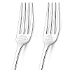 Globleland 1 Set 2Pcs 304 Stainless Steel Fork AJEW-GL0001-19-068-1