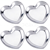 4Pcs 430 Stainless Steel Jewelry Plates AJEW-CN0004-48-7