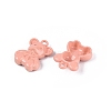 Spray Painted Alloy Pendants PALLOY-Q466-03B-2
