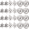 SUNNYCLUE 150Pcs 3 Style Tibetan Style Alloy Pendants FIND-SC0003-72-1