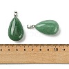 Natural Green Aventurine Pendants GG-K002-09U-3