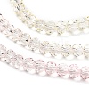 Transparent Painted Glass Beads Strands LS-DGLA-A034-T3mm-A25-4