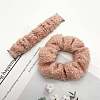 Plush Hairband and Watch Band For iWatch Series 7 Winter limit Smart Watches Size 45mm/42mm/44mm COHT-PW0001-07B-10-1