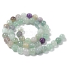 Natural Green Fluorite Beads Strands G-G184-A02-01-3