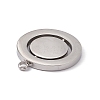 Non-Tarnish 304 Stainless Steel Turnable Pendants STAS-G297-10P-3