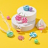 20Pcs Handmade Polymer Clay Pendants CLAY-FS0001-03-7